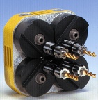 Kpfe mit verstellbaren Spindelabstand mit 1-2-3-4 Spindeln zum Bohren u. Gewinden